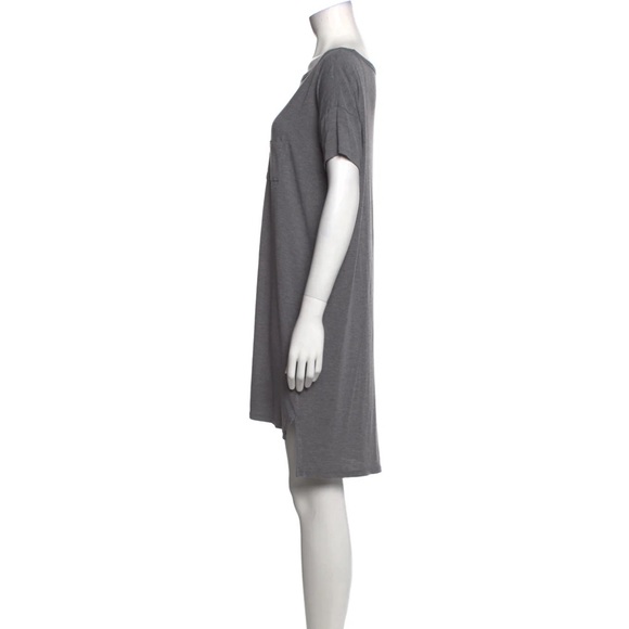 T by Alexander Wang Grey Tshirt Dress sz XS - Picture 4 of 14